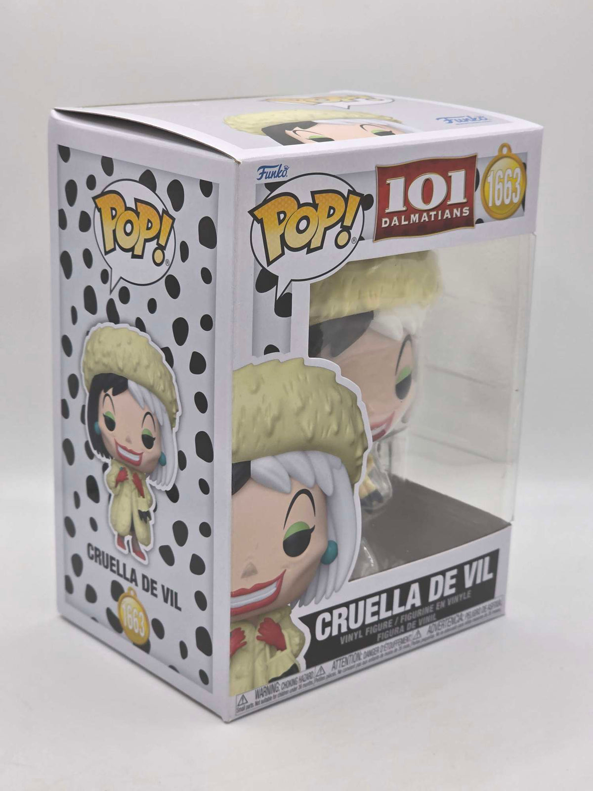 CRUELLA DE VIL | 101 DALMATIANS |  Funko Disney #1663