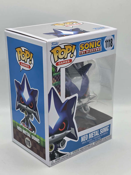 NEO METAL SONIC | Sonic The Hedgehog | Funko Pop Games | Metallic #1118