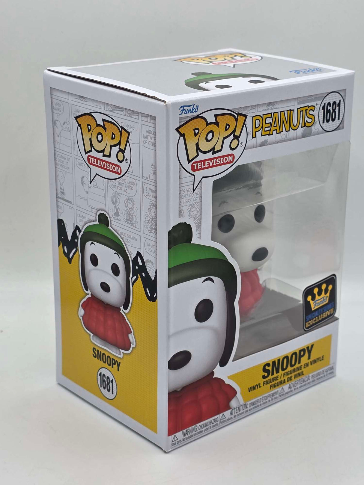 Damaged Box | SNOOPY (RED COAT) | Funko Pop Television #1681