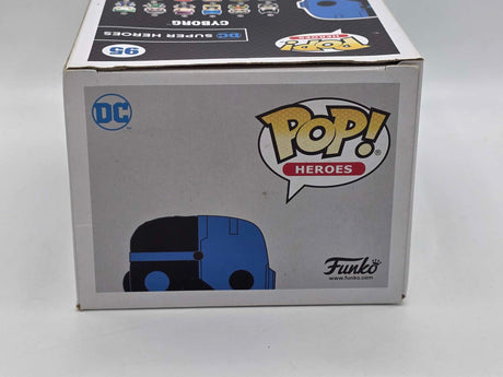 Damaged Box | CYBORG SILHOUETTE | DC Super Heroes | Funko Pop Heroes #95