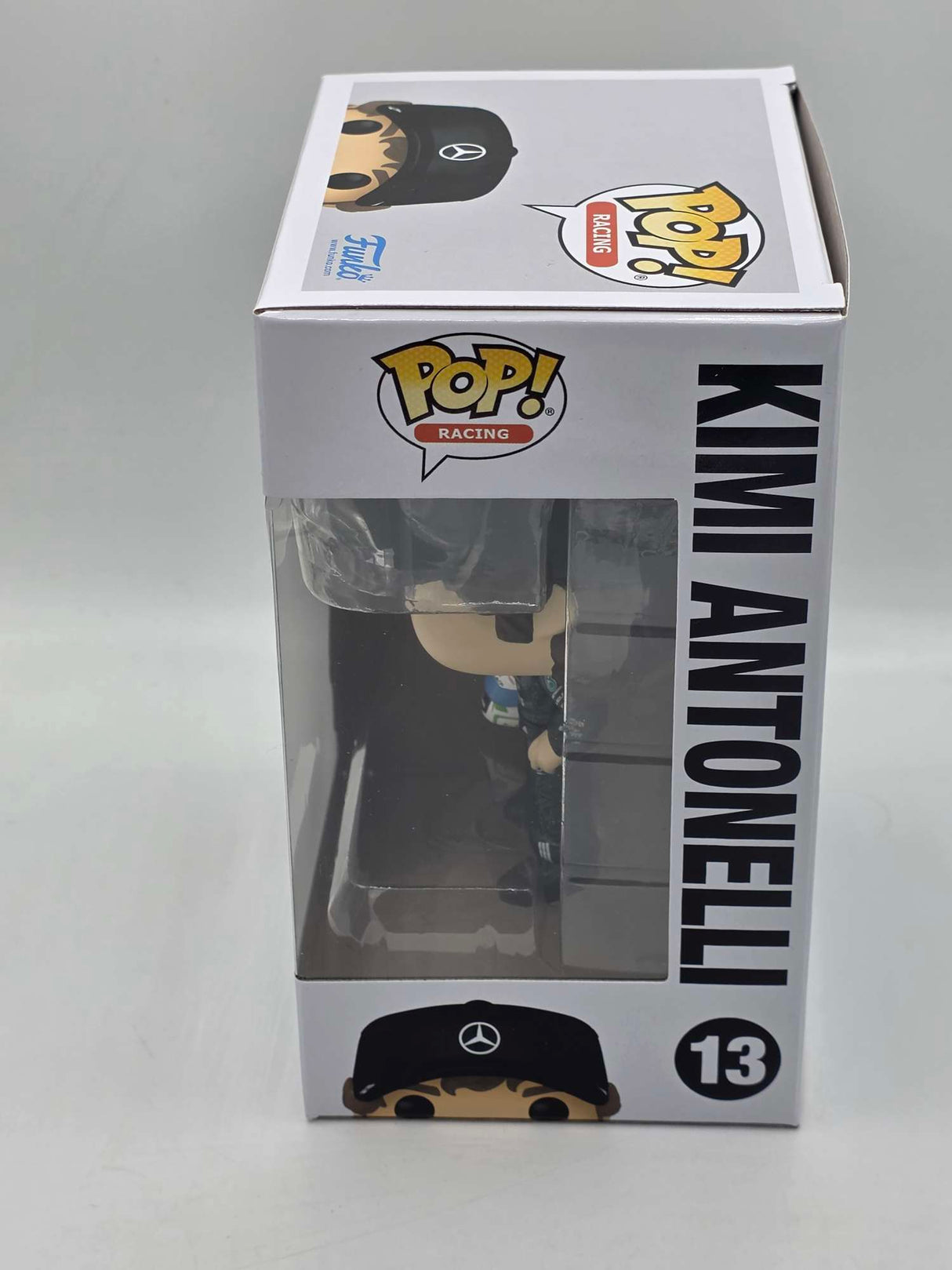 Slight Damaged Box | KIMI ANTONELLI | Formula 1 Mercedes-AMG Petronas | Funko Pop Racing #13