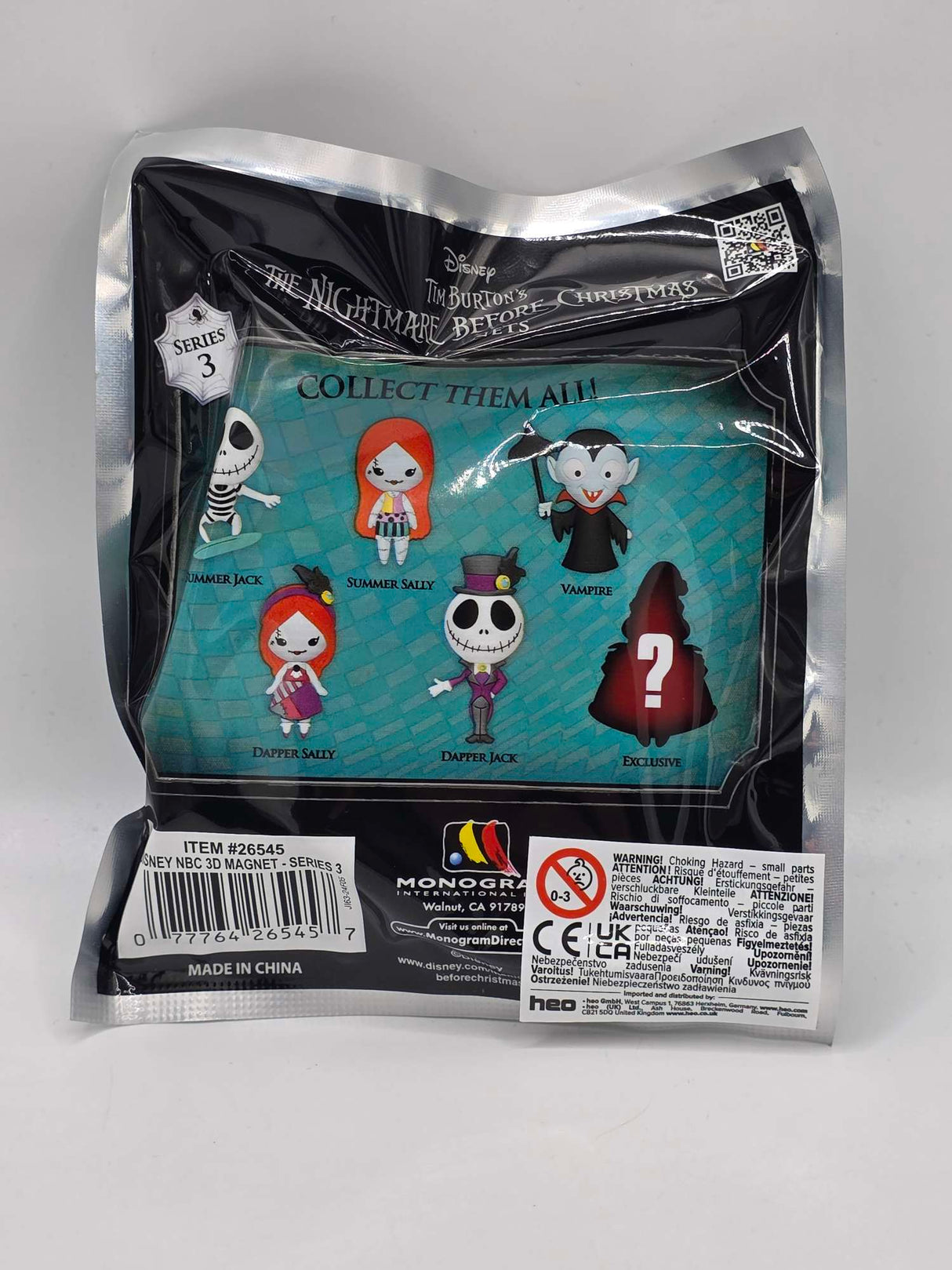 BLIND BAG | Nightmare Before Christmas | 3D Magnet