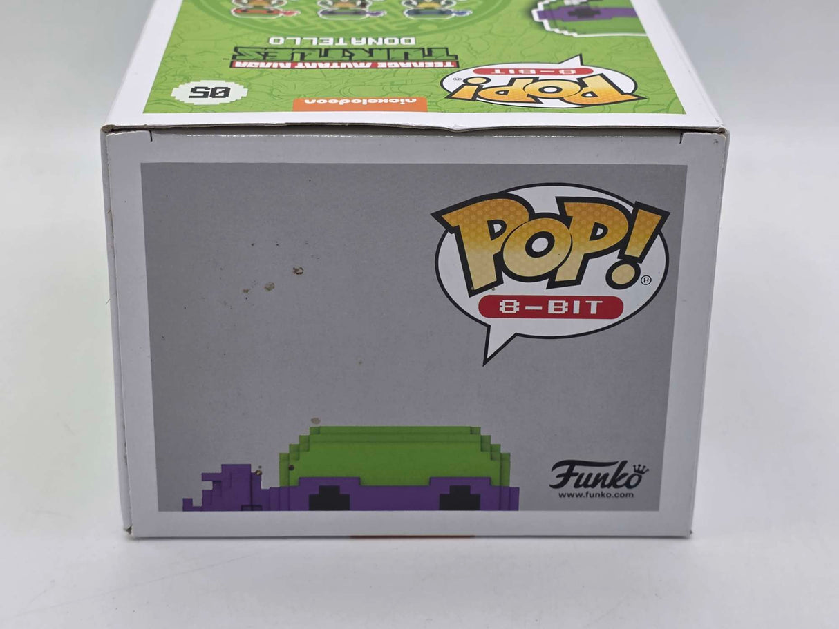 Damaged Box | DONATELLO | Teenage Mutant Ninja Turtles | Funko Pop 8-Bit #05