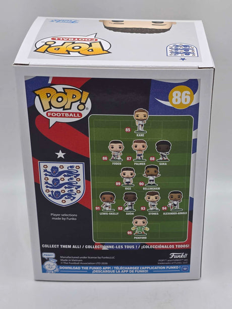 Funko Pop! Football England PHIL FODEN Vinyl Figure #86