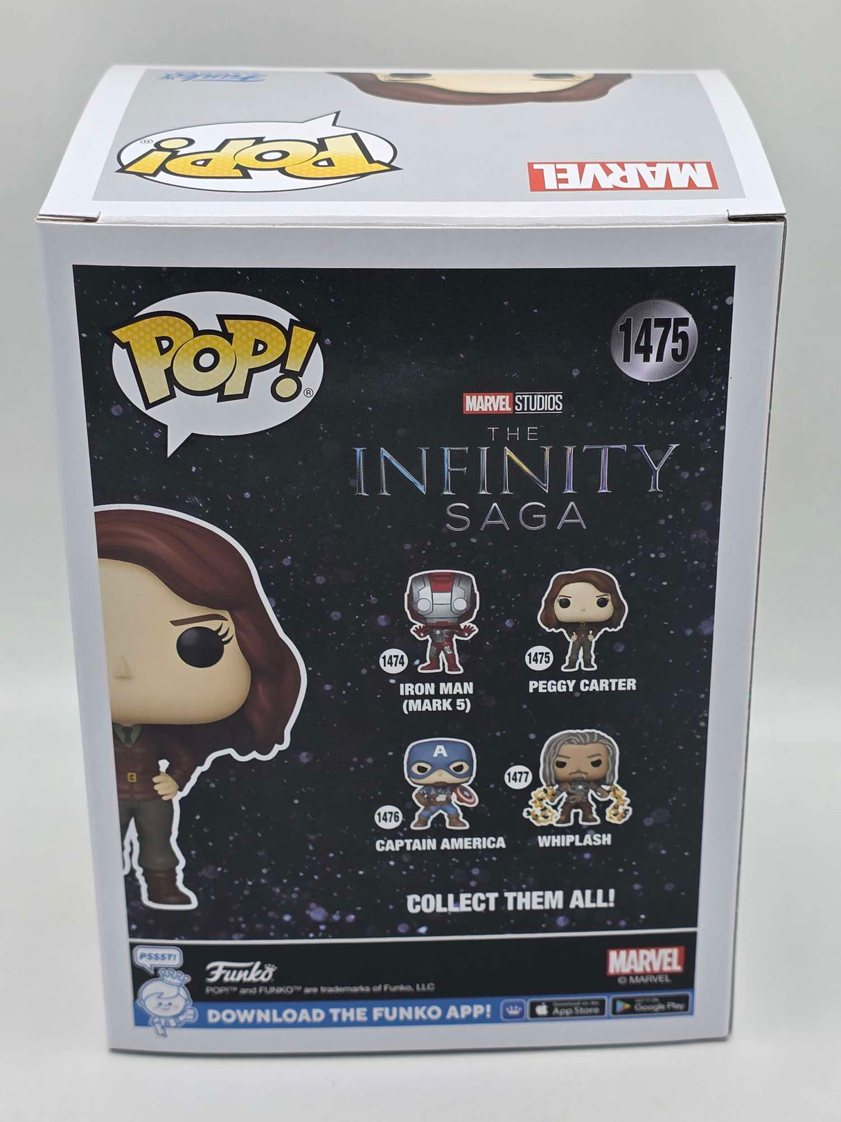 PEGGY CARTER | Infinity Saga | Funko Pop Marvel #1475
