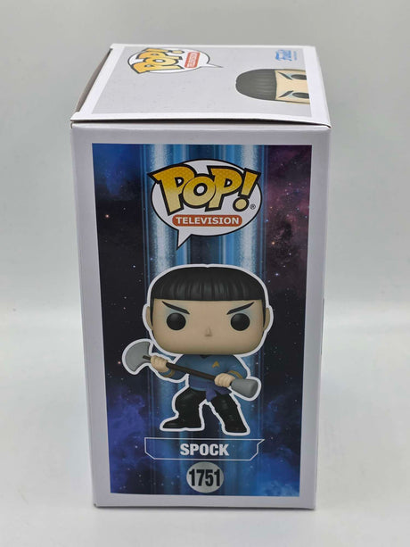 Slight Damaged Box | SPOCK (WITH VULCAN LIRPA)  | Star Trek | Funko Pop Television #1751