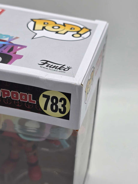 Damaged Box | DEADPOOL (BIRTHDAY GLASSES) | Funko Pop Marvel #783