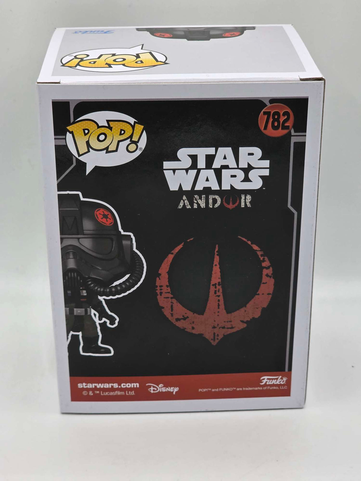 CASSIAN ANDOR (SIENAR TEST PILOT WITH HELMET) | Funko Pop Star Wars | Andor | CHASE #782