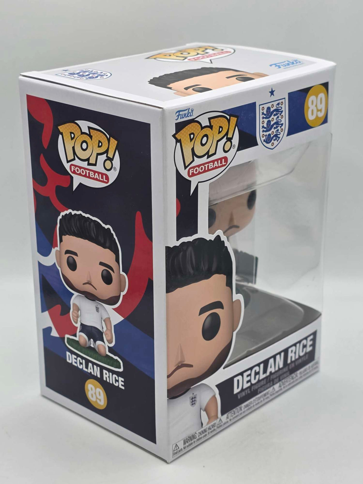 Funko Pop! Football England National Team DECLAN RICE Vinyl Figure #89