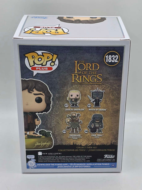 Slight Damaged Box | FRODO BAGGINS | Lord of The Rings | Funko Pop Plus | GLOW #1832