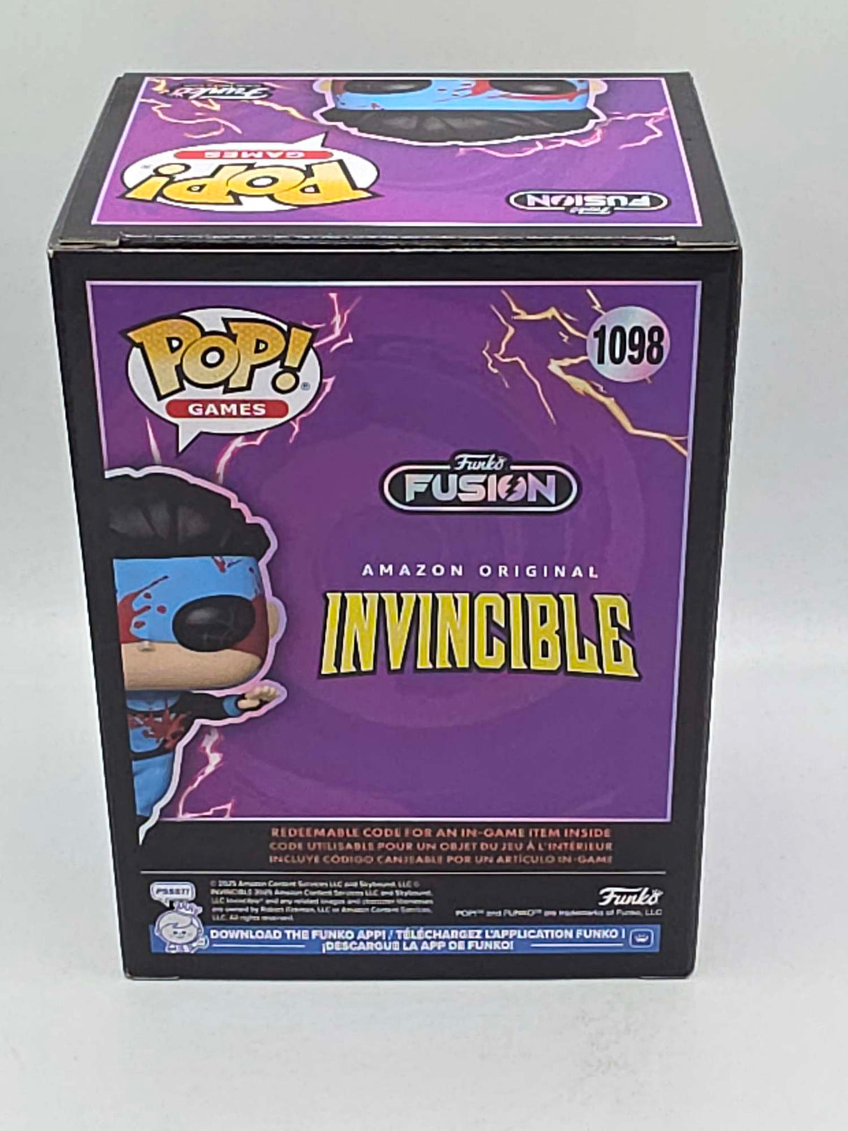 INVINCIBLE (BLUE BLOODY) | Funko Fusion Pop Games #1098 | CHASE