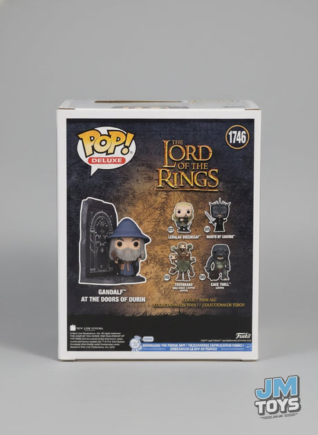 GANDALF ( At the Doors of Durin) | The Lord of The Rings | Funko Pop Movies Deluxe 6 INCH #1746