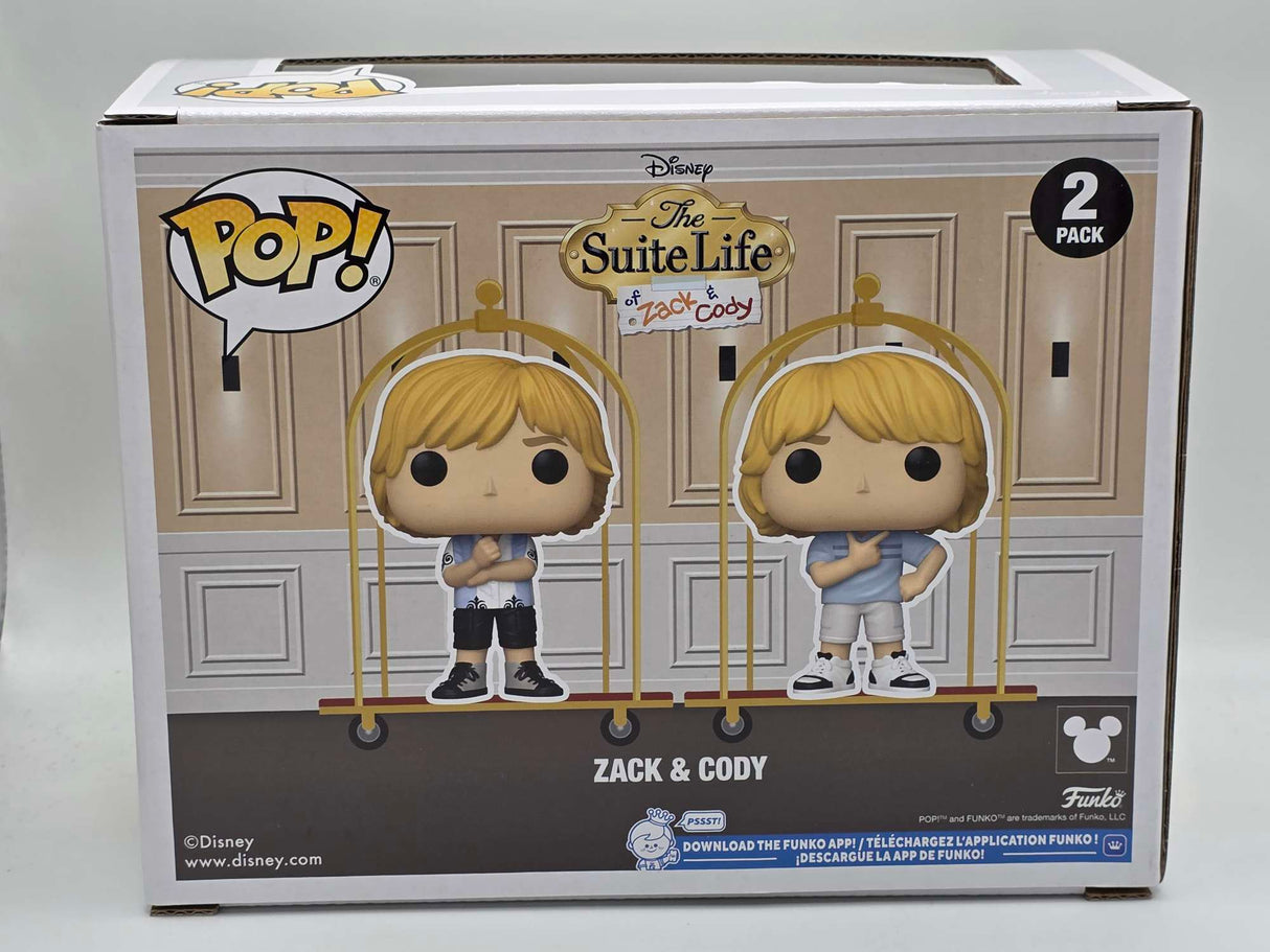 The Suite Life of ZACK & CODY | Funko Pop Disney | 2 Pack