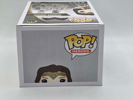 Damaged Box | PATINA WONDER WOMAN BRONZE | Batman vs Superman | Funko Pop Heroes #86