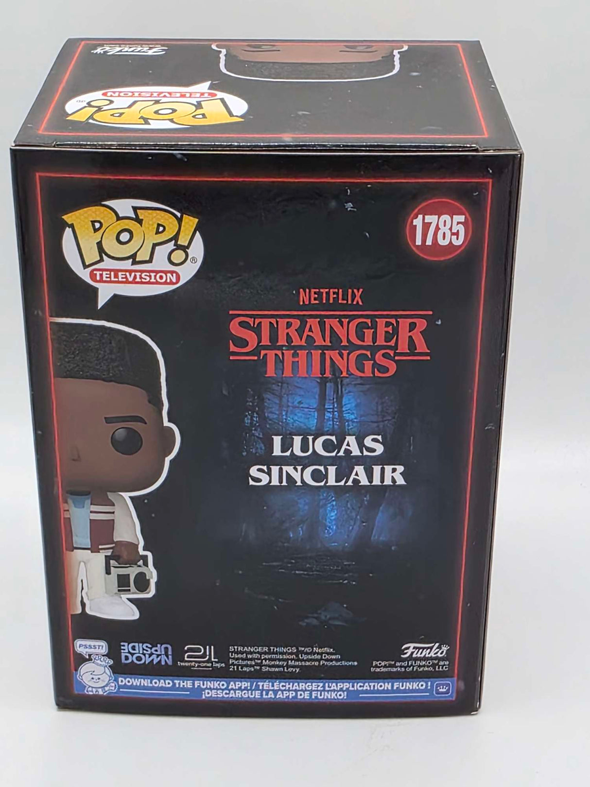 Slight Damaged Box | LUCAS SINCLAIR | Stranger Things SEASON 5 | Funko Pop Television #1785