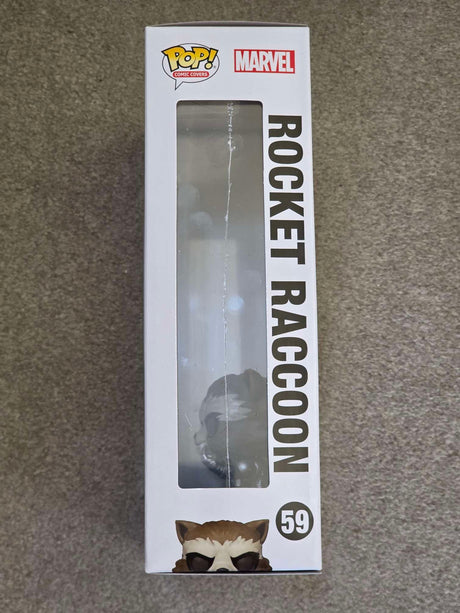 Slight Damaged Box | ROCKET RACCOON | Funko Pop Comic Covers | Guardians of the Galaxy #3 #59