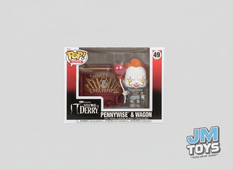 PENNYWISE & WAGON | IT Welcome to Derry | Funko Pop Town | 6 INCH #49