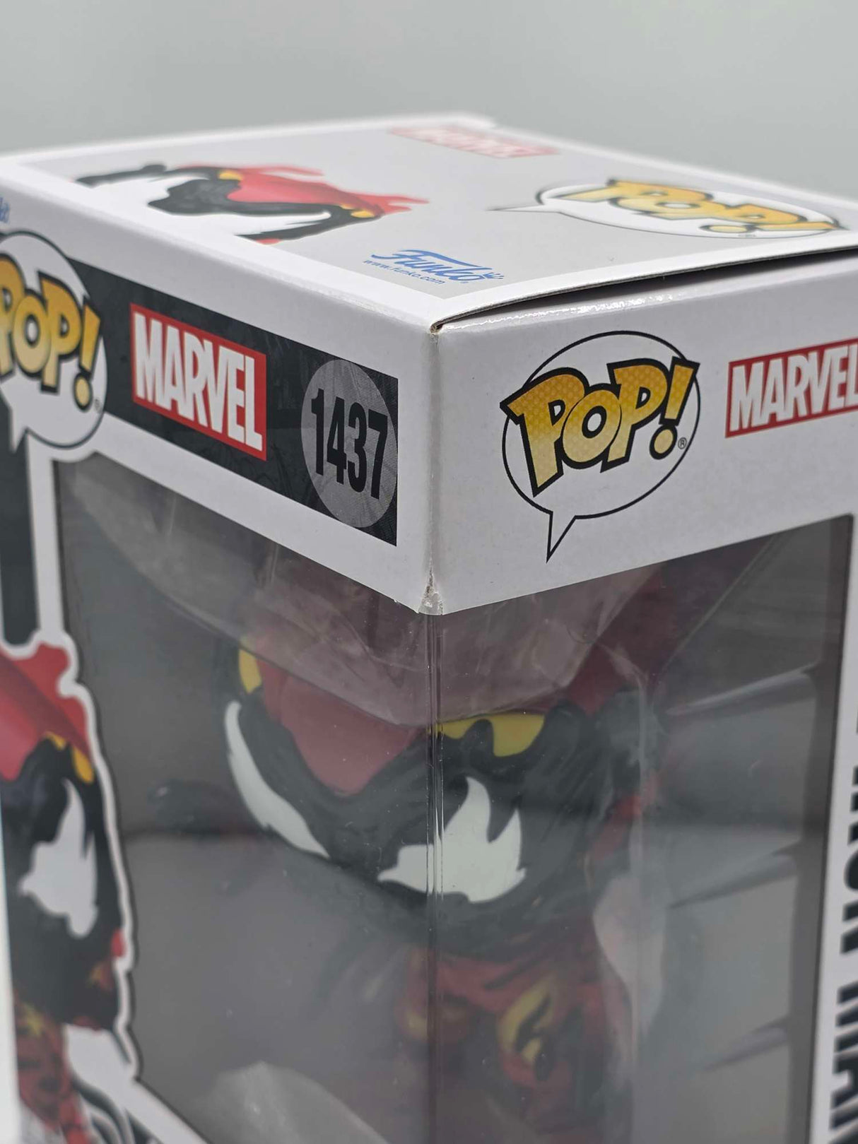 Slight Damaged Box | CARNAGE IRON MAN | Absolute Carnage | Funko Pop Marvel | #1437