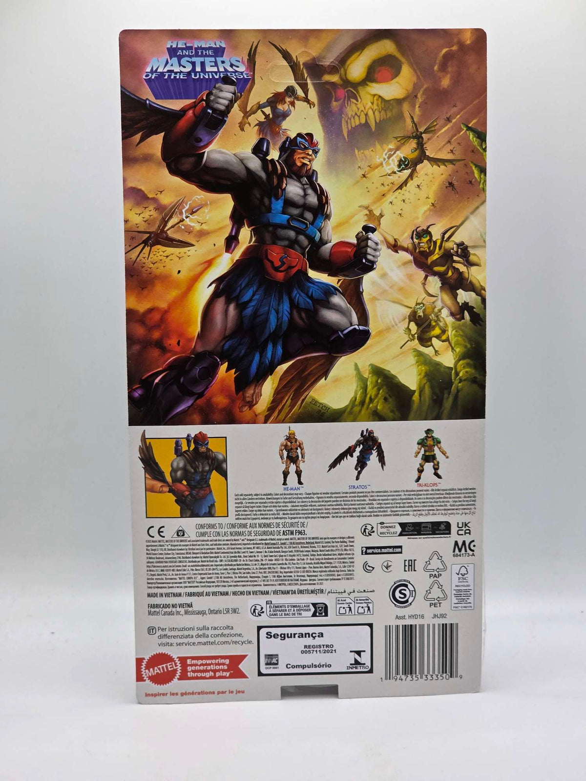 STRATOS | Mattel Masters of the Universe Origins | Cartoon Collection 1980s | Action Figure (14cm)