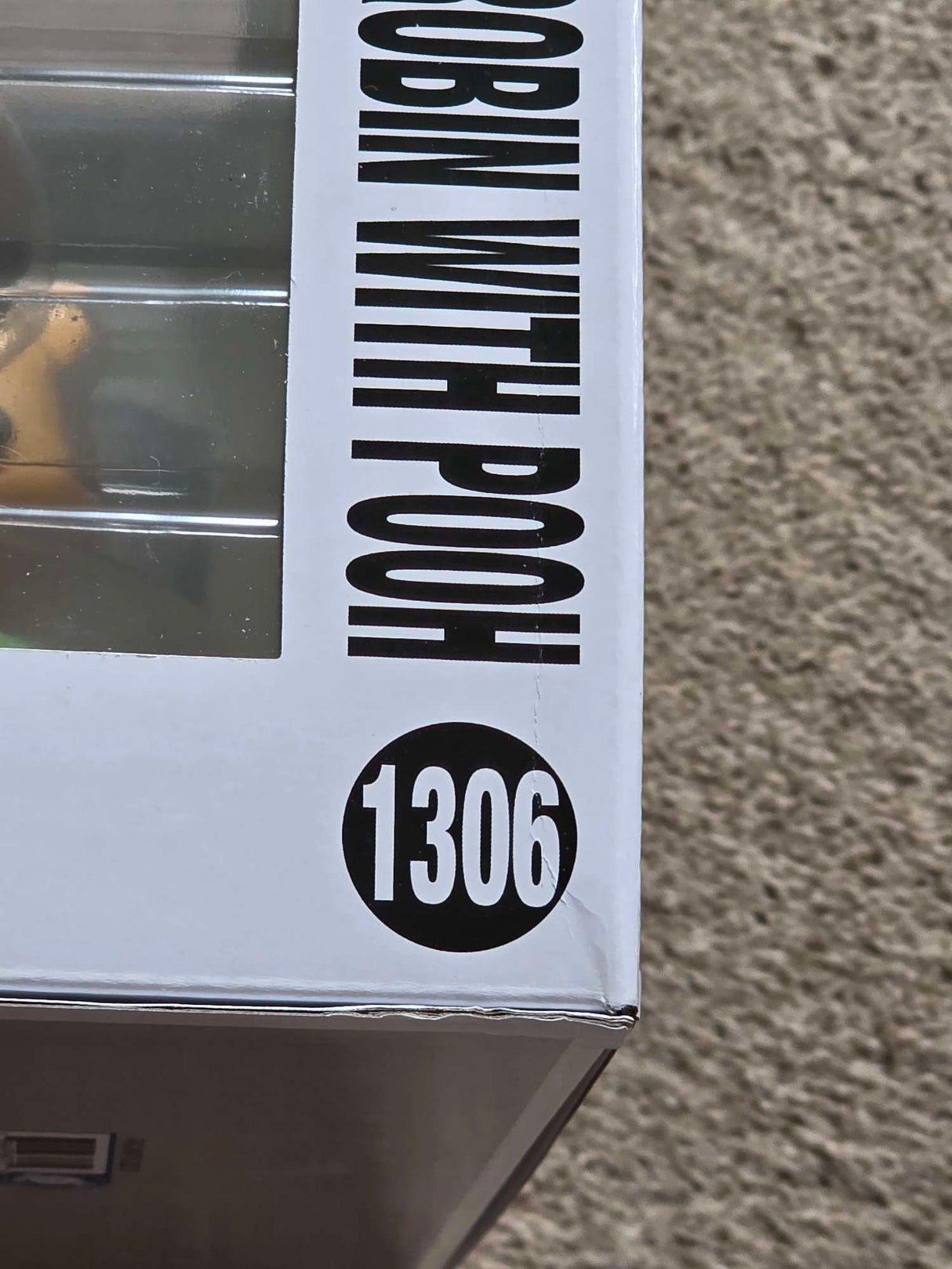 Slight Damaged Box | CHRISTOPHER ROBIN WITH POOH  Winnie the Pooh | Funko Pop Moment Disney #1306
