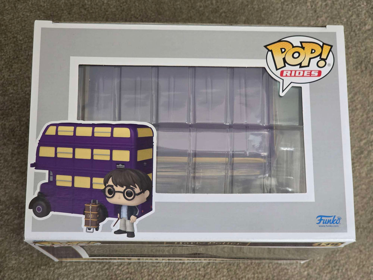 Damaged Box | HARRY POTTER WITH KNIGHT BUS | Funko Pop Rides Super Deluxe #139