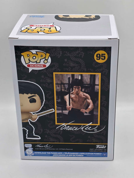BRUCE LEE (WITH BO STAFF) | Funko Pop Icons #95