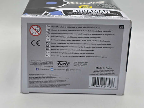 Damaged Box | AQUAMAN (SILHOUETTE) | DC Super Heroes | Funko Pop Heroes #16