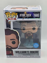 WILLIAM T. RIKER (TRANSPORTER) | Star Trek | Funko Pop Plus | Glitter #1688