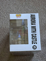 Slight Box Damaged | PRINCESS AURORA WITH CASTLE | Disney Ultimate Princess | Funko Town | 6 Inch #29