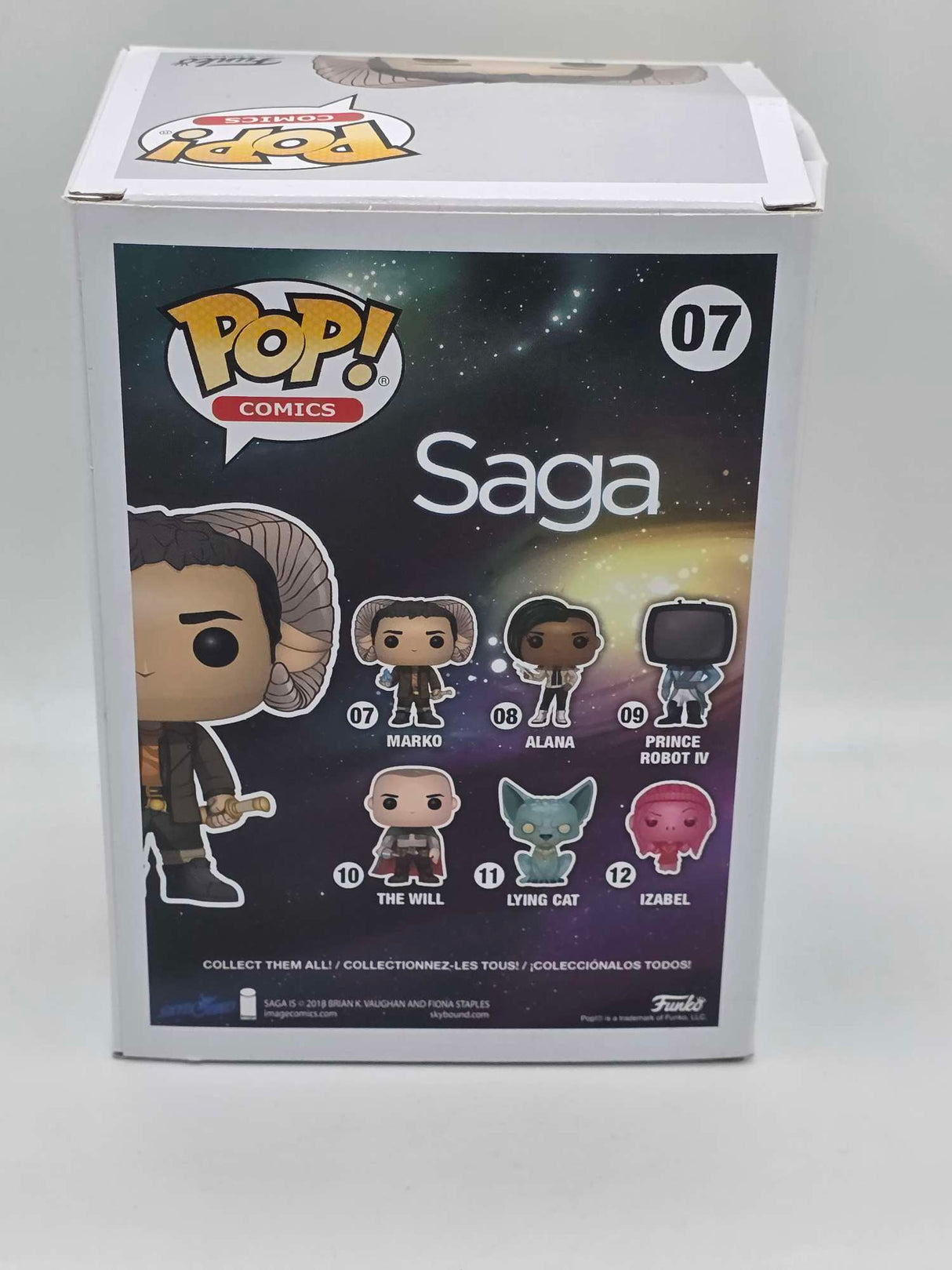 Damaged Box | MARKO | Saga | Funko Pop Comics #07