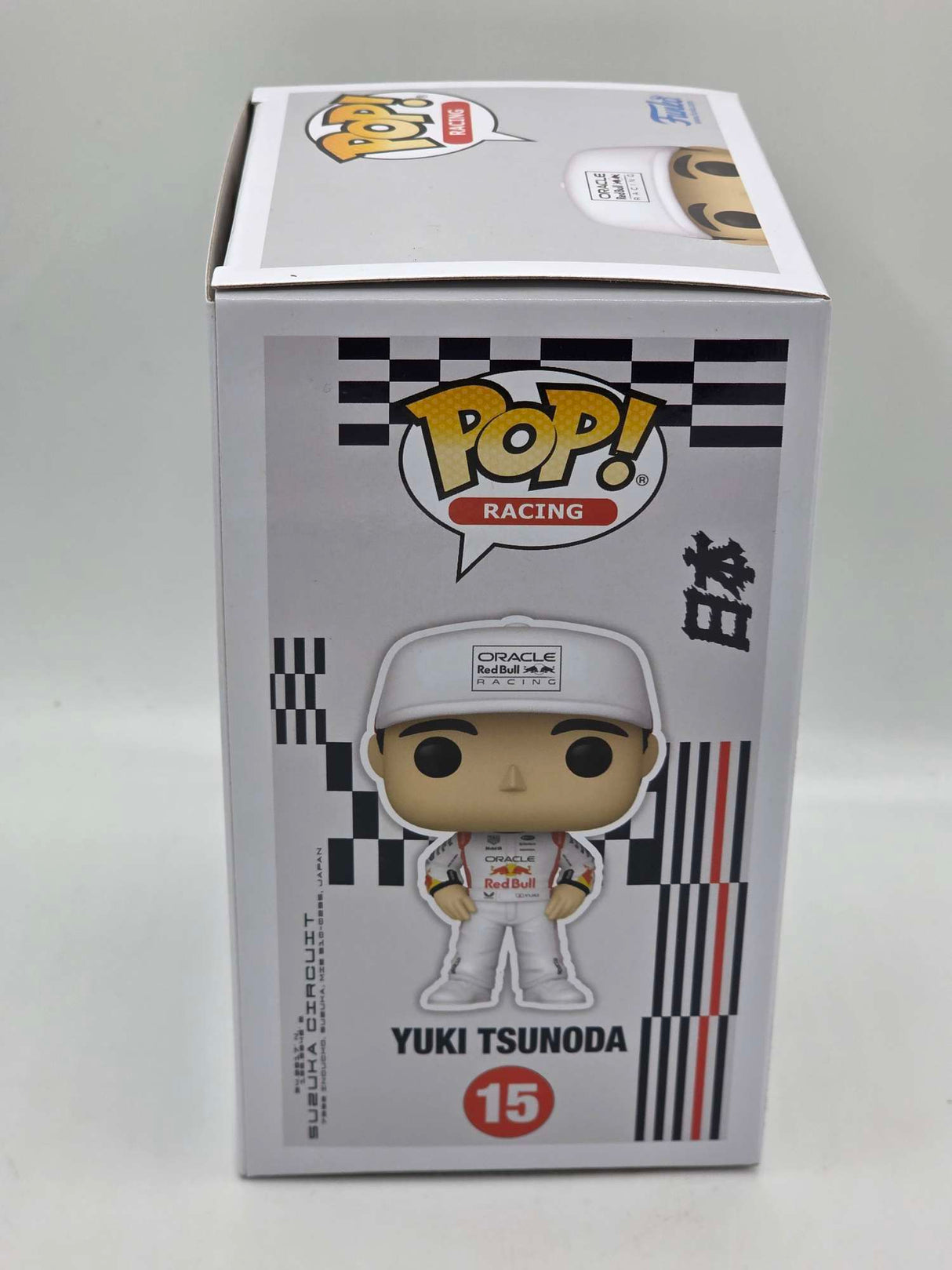 YUKI TSUNODA WITH HAT | Oracle Red Bull Racing | Funko Pop Racing #15