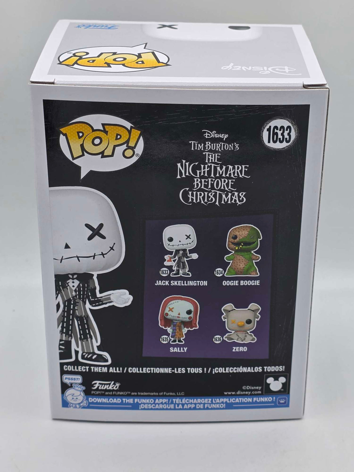 JACK SKELLINGTON (PATCHWORK) | The Nightmare Before Christmas | Funko Pop Disney #1633