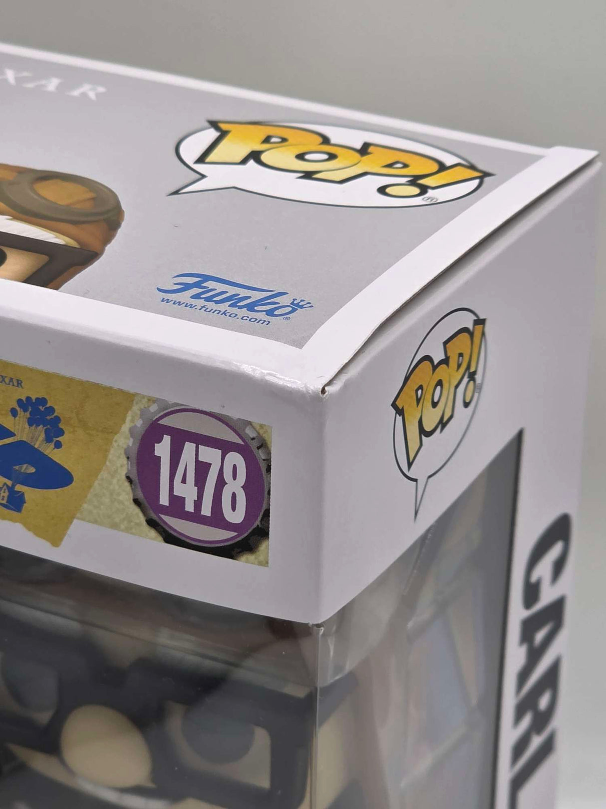 Slight Damaged Box | Carl (with Hat) | Up! | Funko Pop Disney | #1478