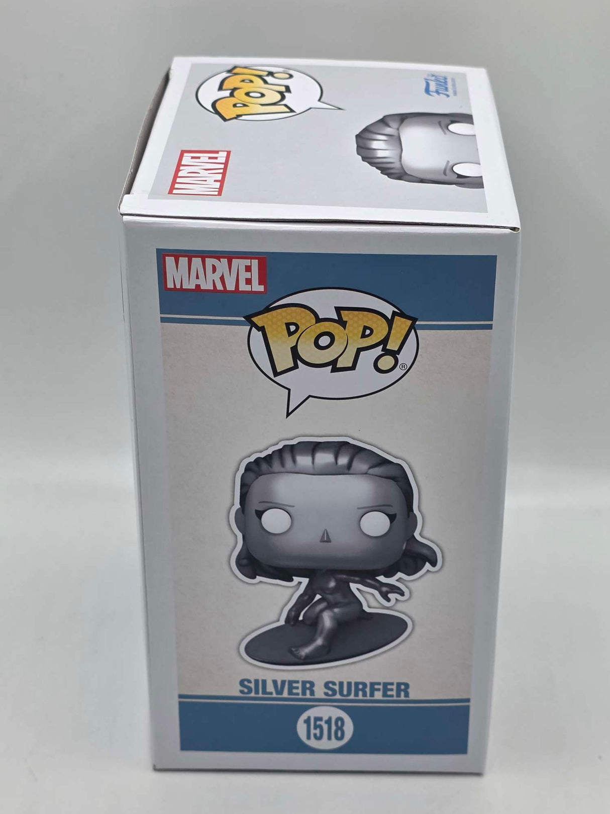 Slight Damaged Box | SILVER SURFER | The Fantastic Four First Steps | Funko Pop Marvel #1518