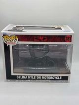 Slight Damaged Box | Funko Pop Rides | Batman | Selina Kyle on Motorcycle #281