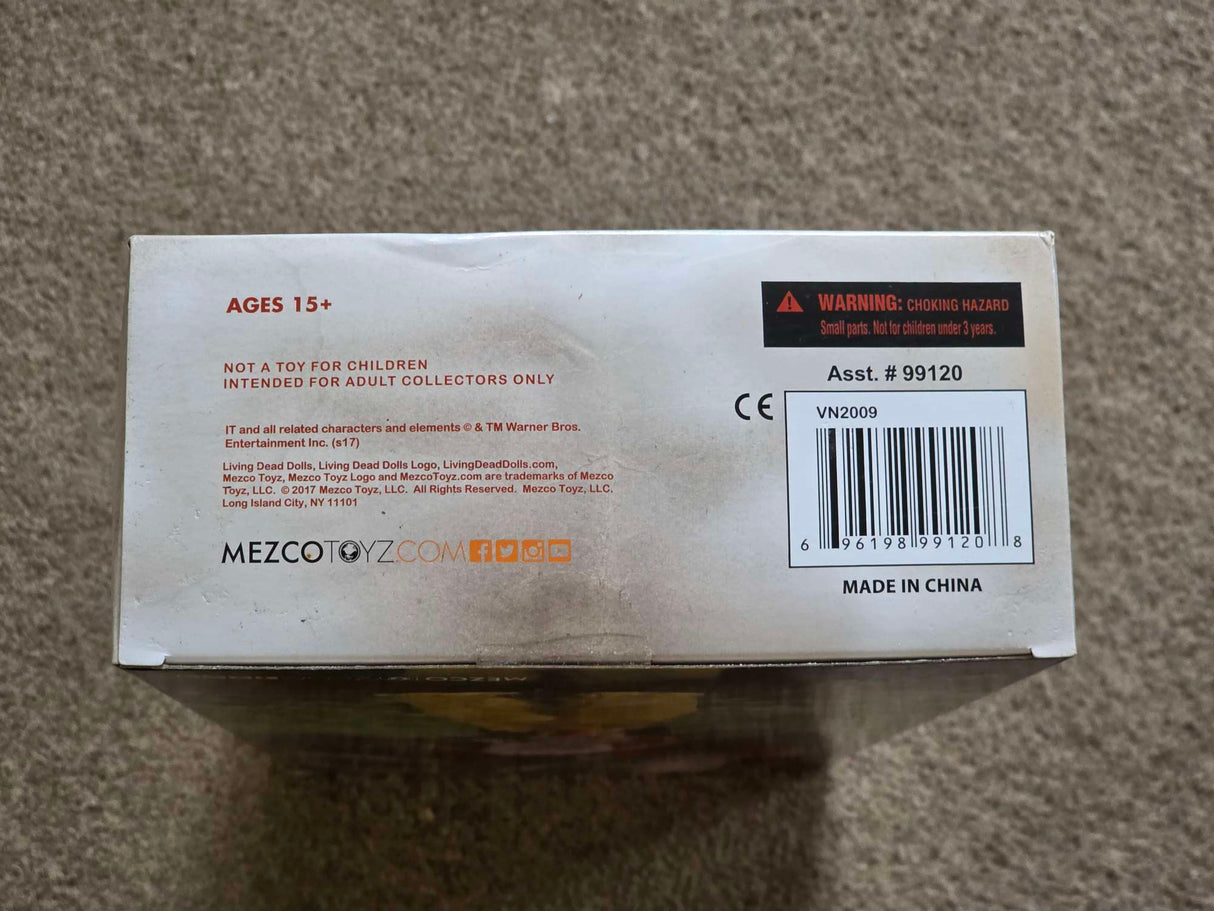 PENNYWISE | IT The Movie 1990 | Living Dead Dolls | Mezco
