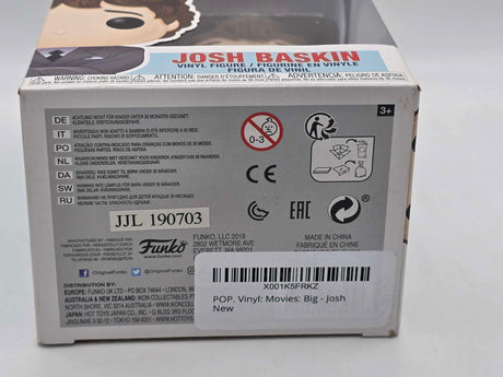 Slight Damaged Box | JOSH BASKIN | Big | Funko Movies #794