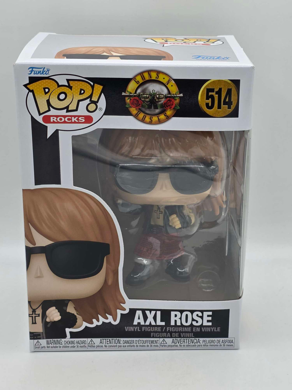 AXL ROSE | Guns N Roses LIVE AND LET DIE | Funko Pop Rocks #514