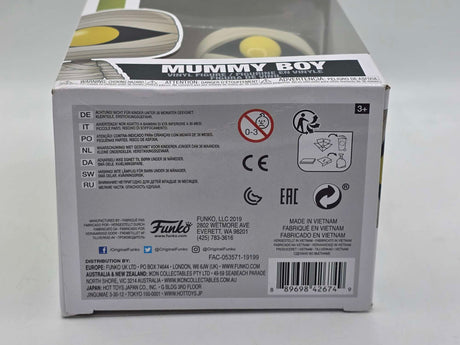 Slight Damaged Box | MUMMY BOY | Nightmare before Christmas | Funko Pop Disney #600