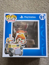 Slight Damaged Box | SWEET TOOTH & ICE CREAM TRUCK | PlayStation Twisted Metal | Funko Pop Rides #91