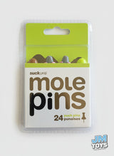 MOLE PINS | 24 x Push Pins | SuckUK