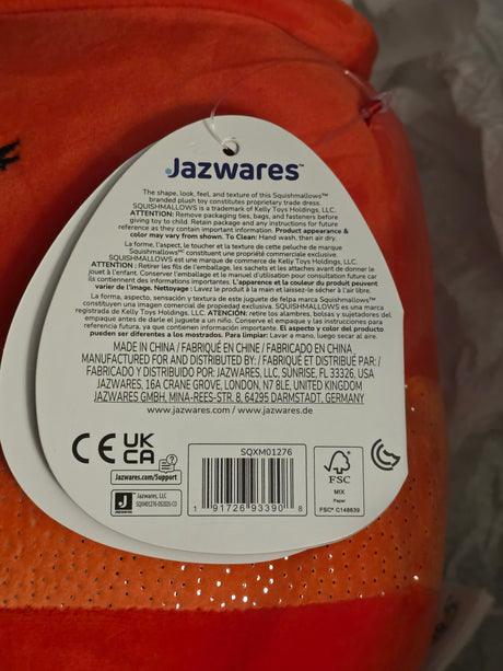 TINSLEY LATTE | Squishmallows 7.5" Plush Christmas 25