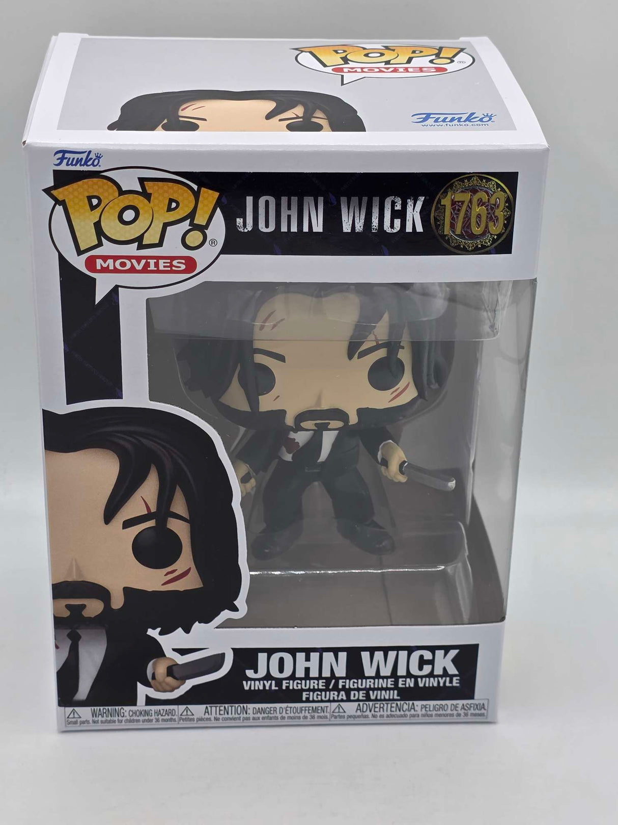 JOHN WICK WITH DUAL KNIVES | John Wick 3 | Funko Pop Movies #1763