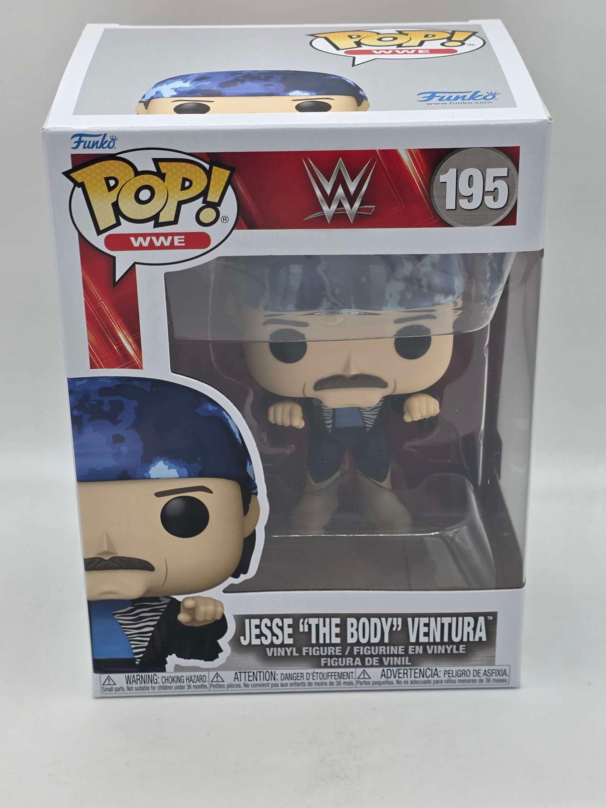 JESSE "THE BODY" VENTURA | Funko Pop WWE #195