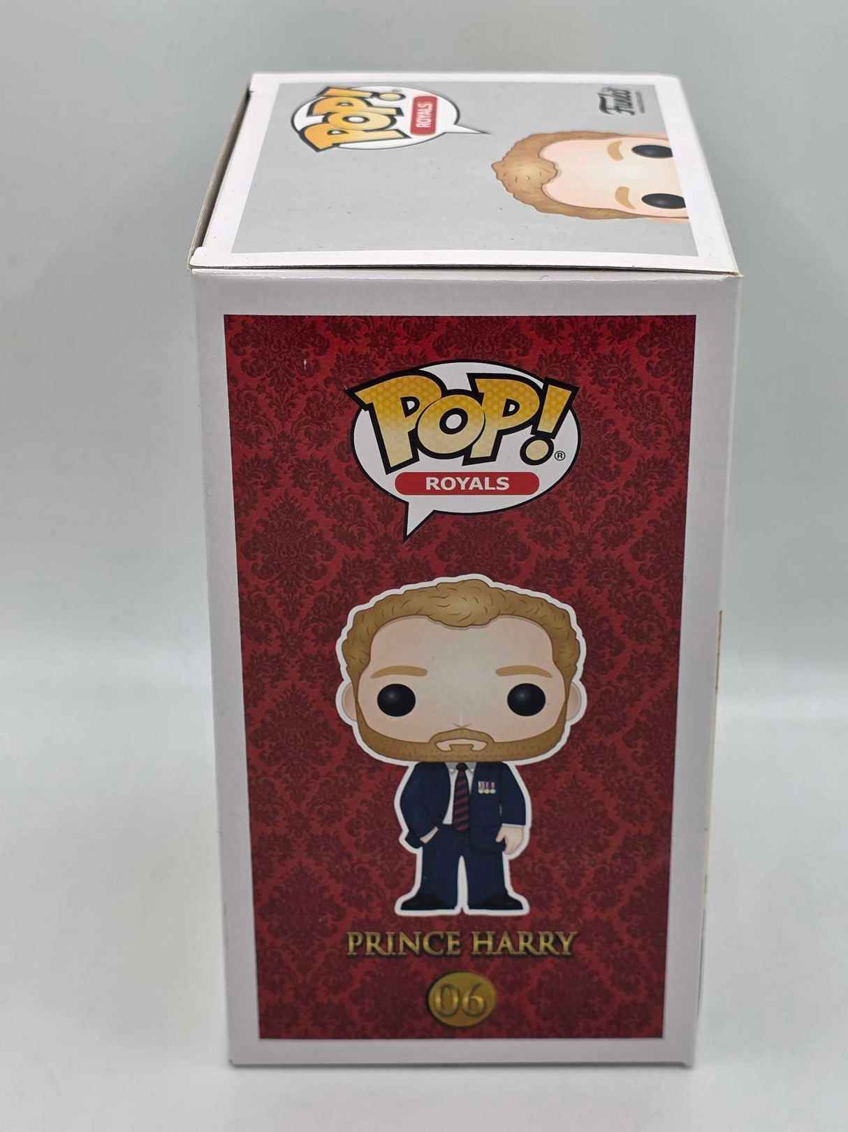 Damaged Box | PRINCE HARRY | Funko Pop Royals #06