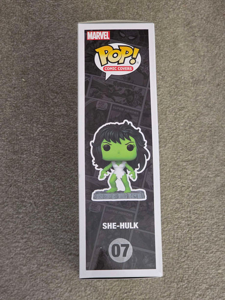 Slight Damaged Box | SHE-HULK | Funko Pop Comic Covers | Marvel #07
