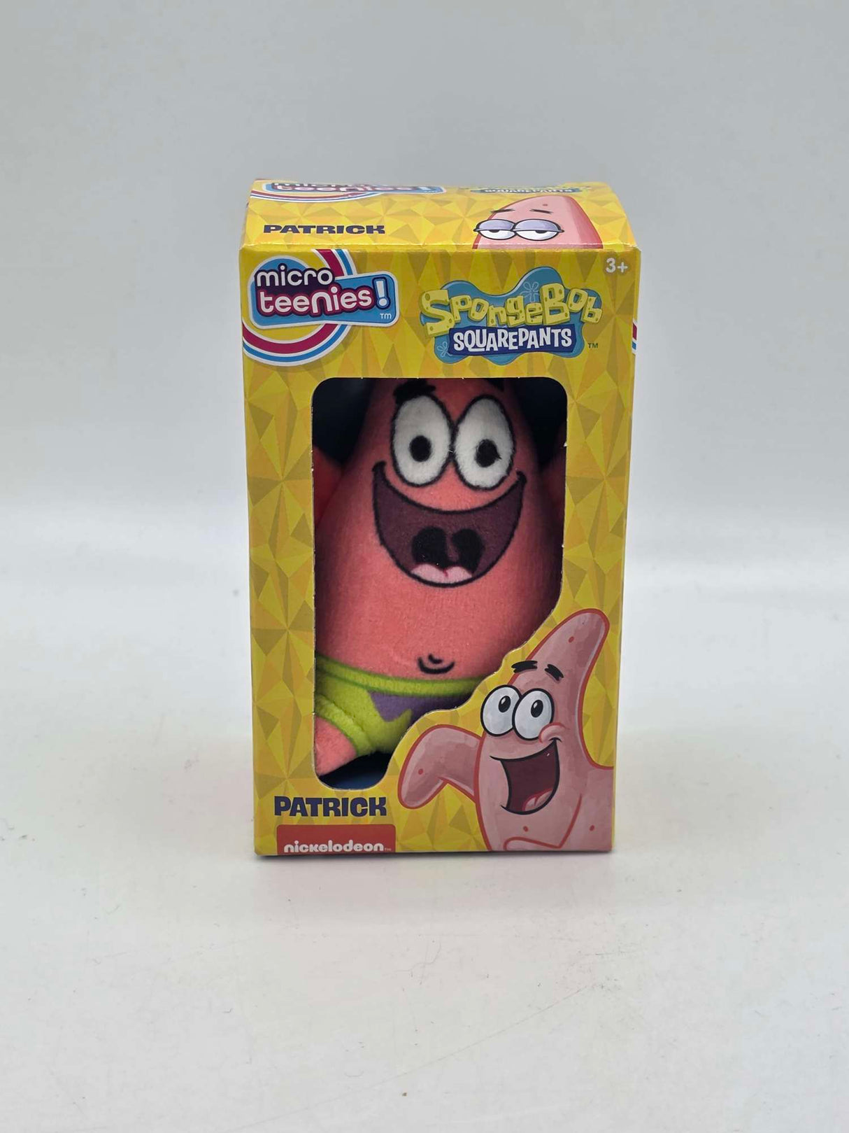 SPONGEBOB SQUAREPANTS  | Micro Teenies | 3 INCH Plush | Collectable Toy | CHOOSE YOUR CHARACTER