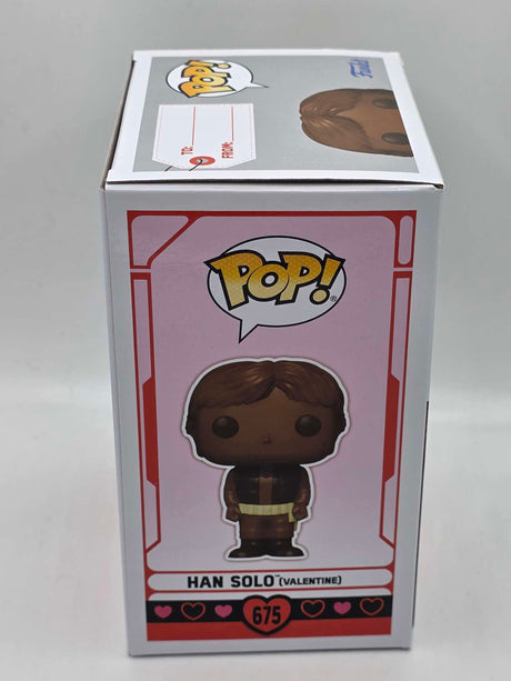 Slight Damaged Box | HAN SOLO (CHOCOLATE) | VALENTINES | Funko Pop Star Wars #675