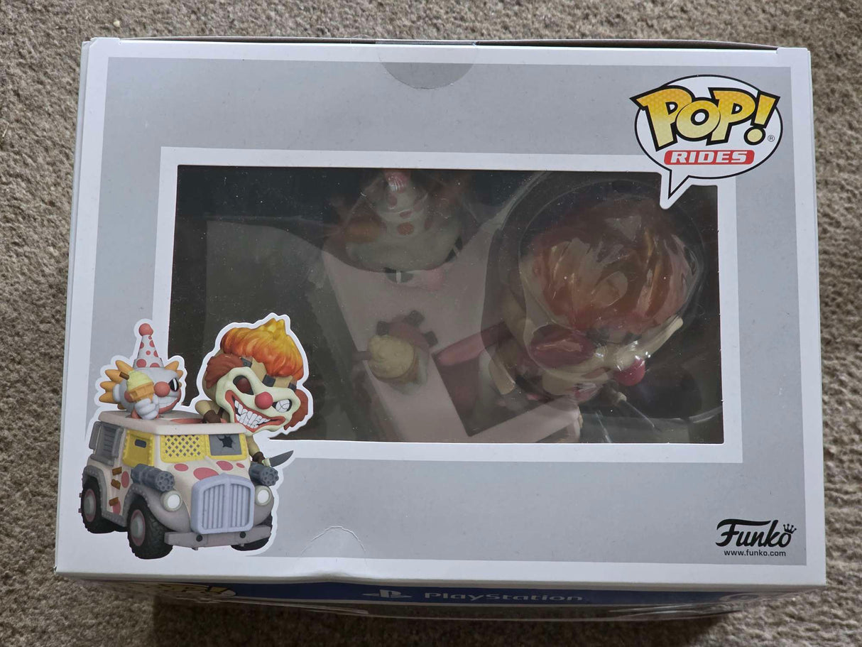 Slight Damaged Box | SWEET TOOTH & ICE CREAM TRUCK | PlayStation Twisted Metal | Funko Pop Rides #91