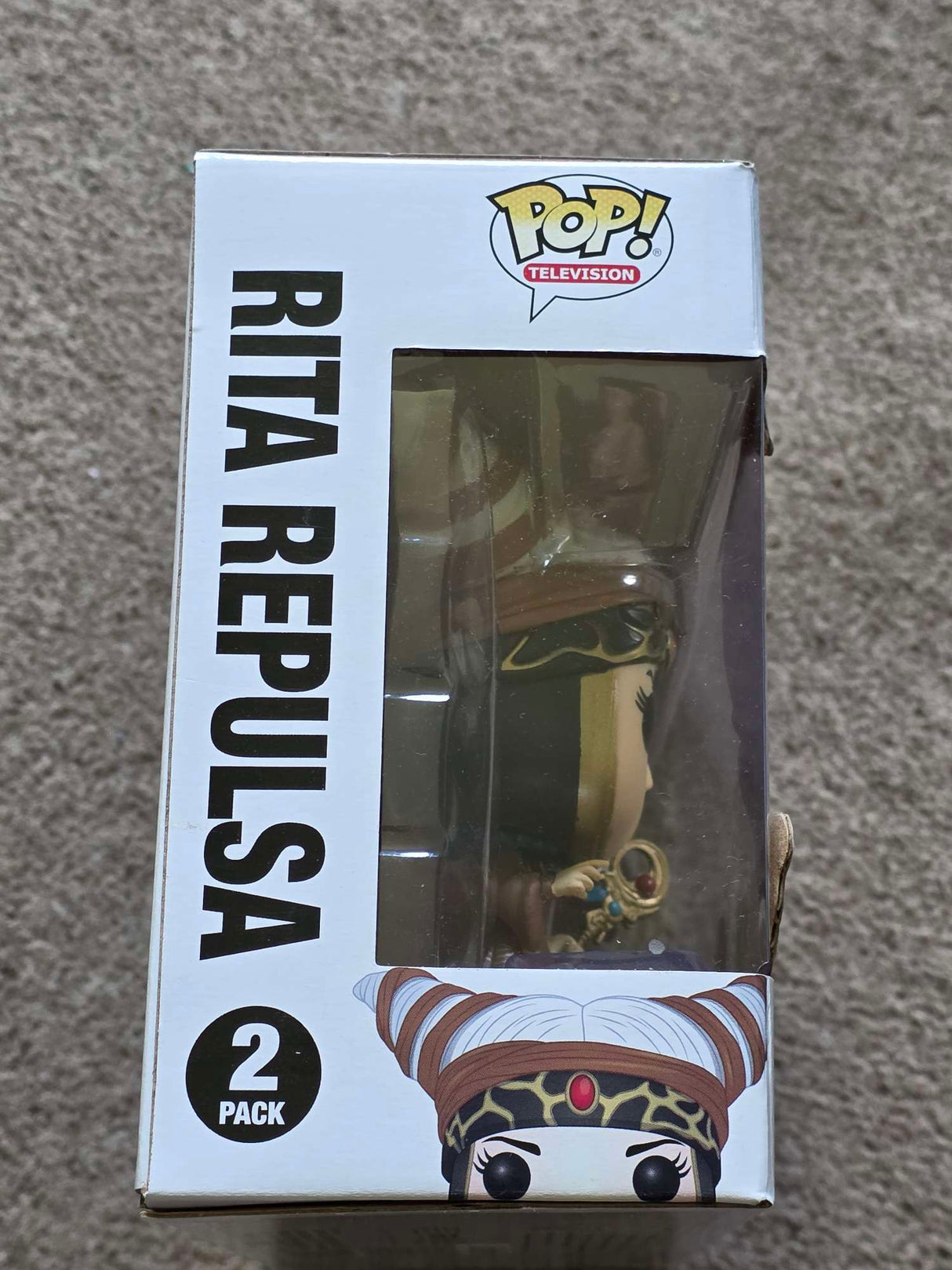 Damaged Box | RITA REPULSA & LORD ZEDD | Funko Television | Power Rangers  | 2 Pack